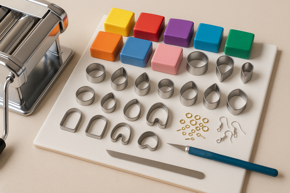 The Tools That Bring Your Polymer Clay Earring Dreams to Life