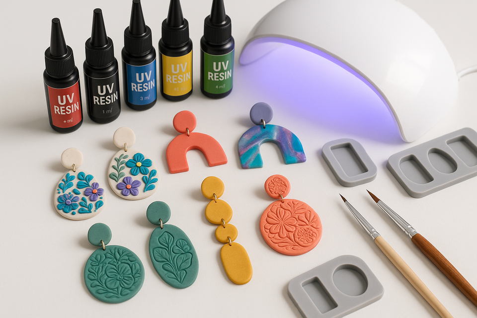 The Nuances of Working with UV Epoxy Resin in Jewelry Making