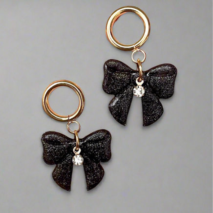 Romantic elegant bow earrings
