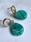 Emerald Dream teardrop earrings