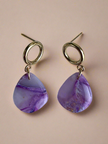 Amethyst Dream teardrop earrings