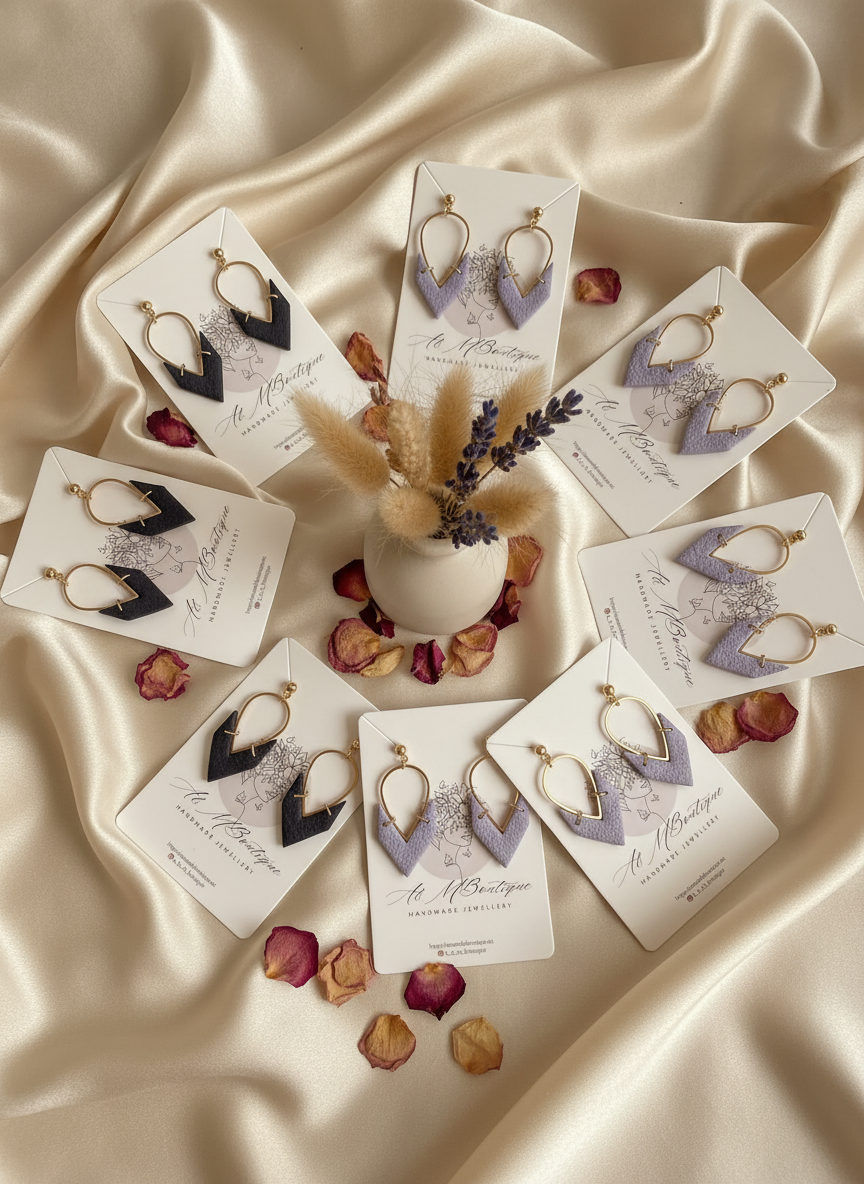 Circular layout with central vase