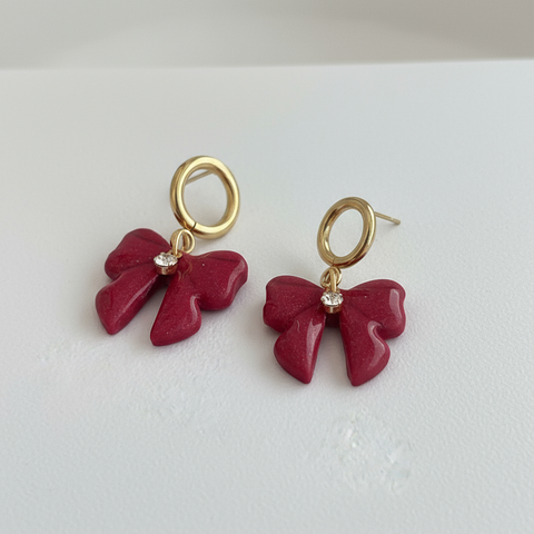 Professional fashion magazine earrings