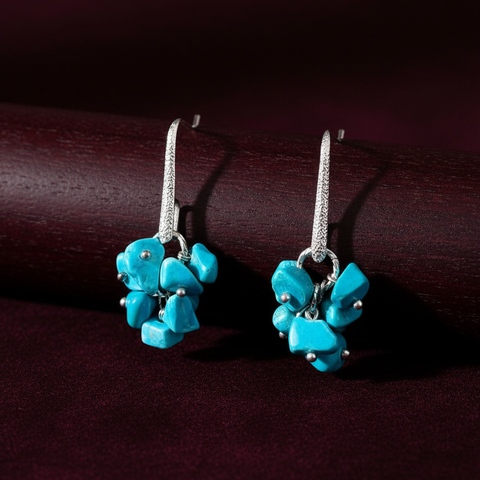 Turquoise Stone Earrings